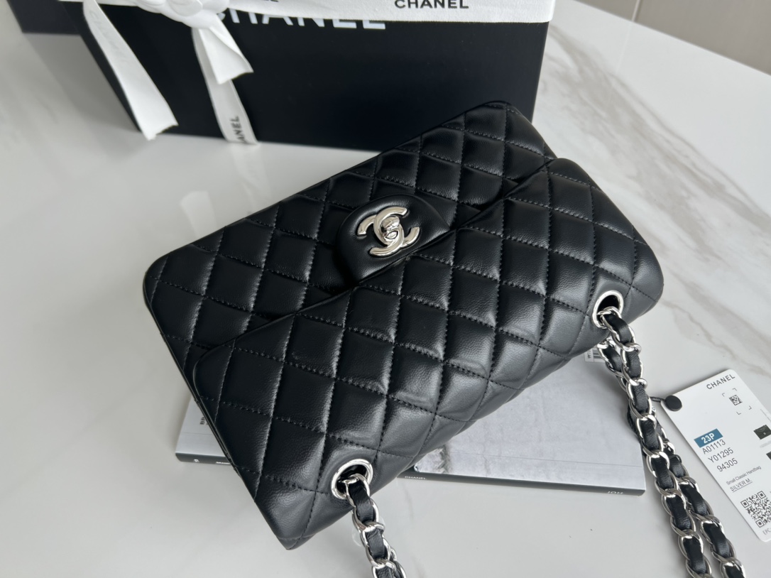 Chanel Polished Lambskin Classic Handbag
