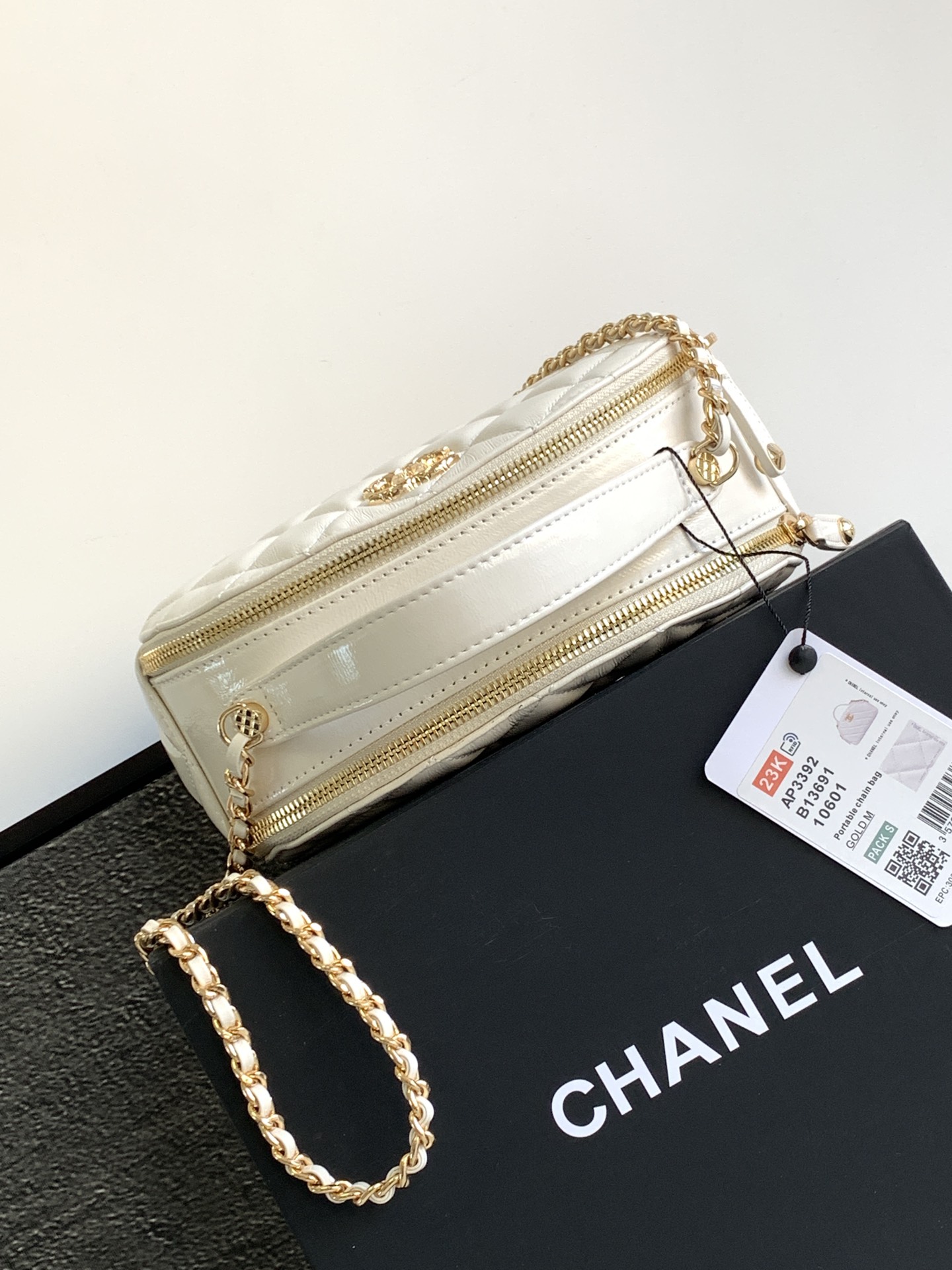 Chanel 23K Oil-Waxed Leather Handbag