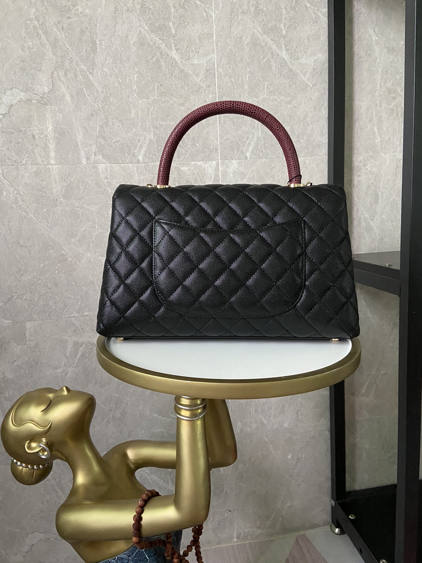 Chanel Caviar Leather Handbag & Crossbody Bag