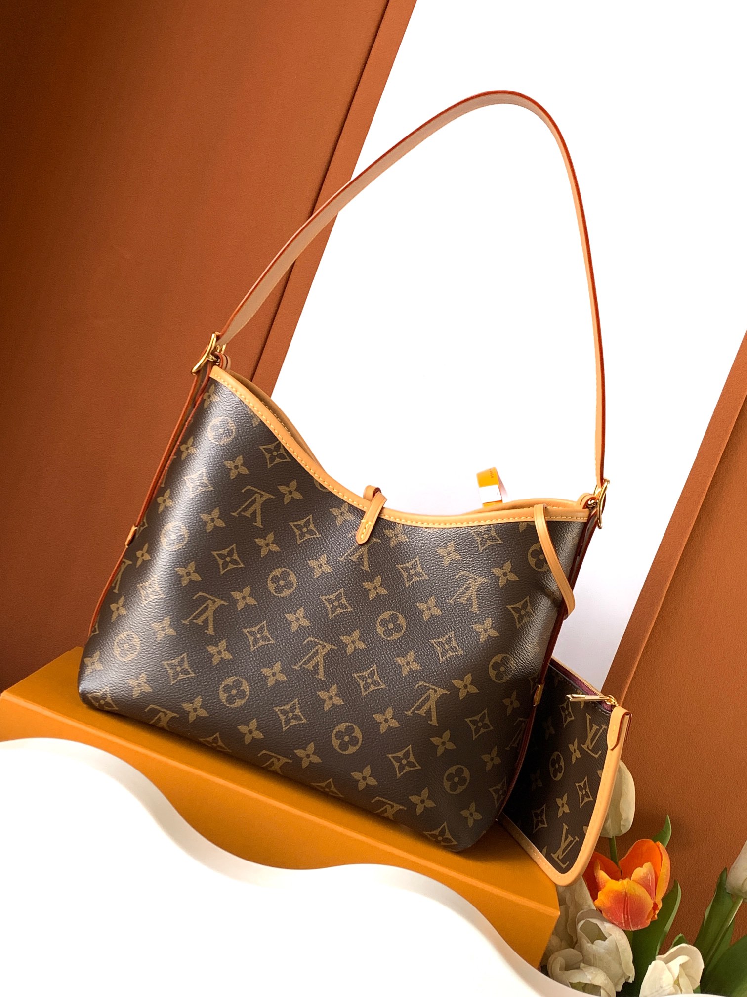 LV CarryAll Small Handbag
