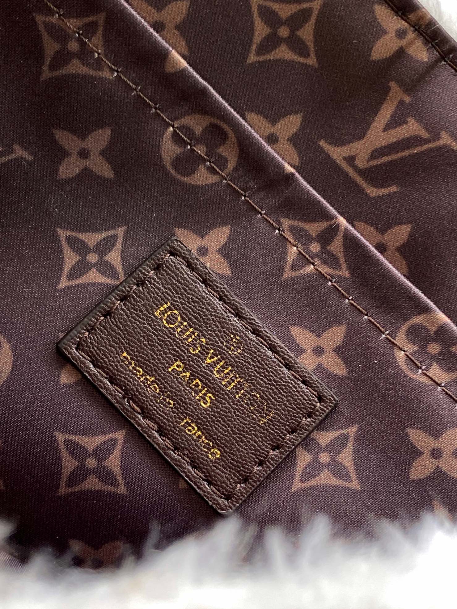 LV Sunset Wool Handbag