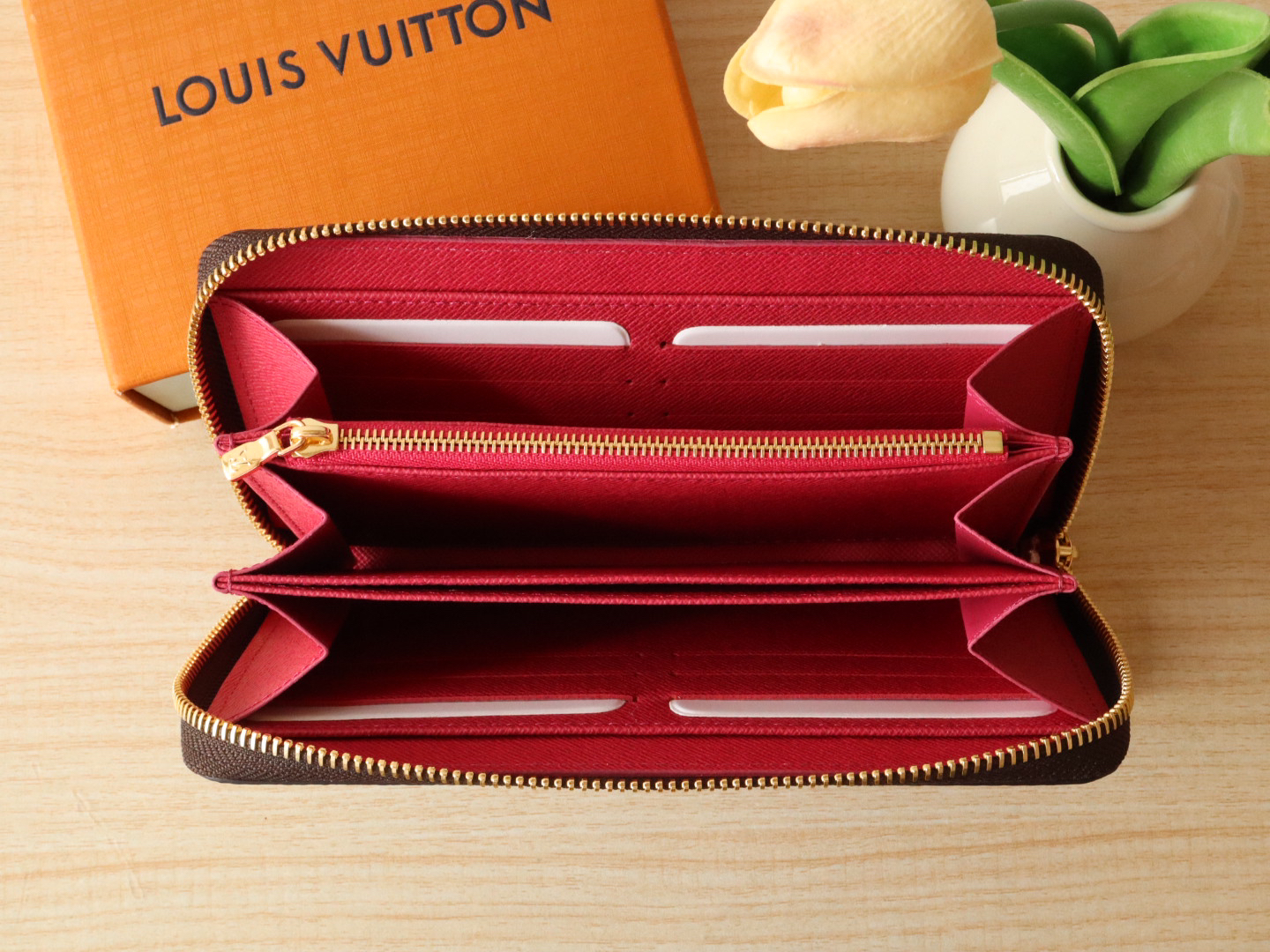 LV Monogram Flower Wallet