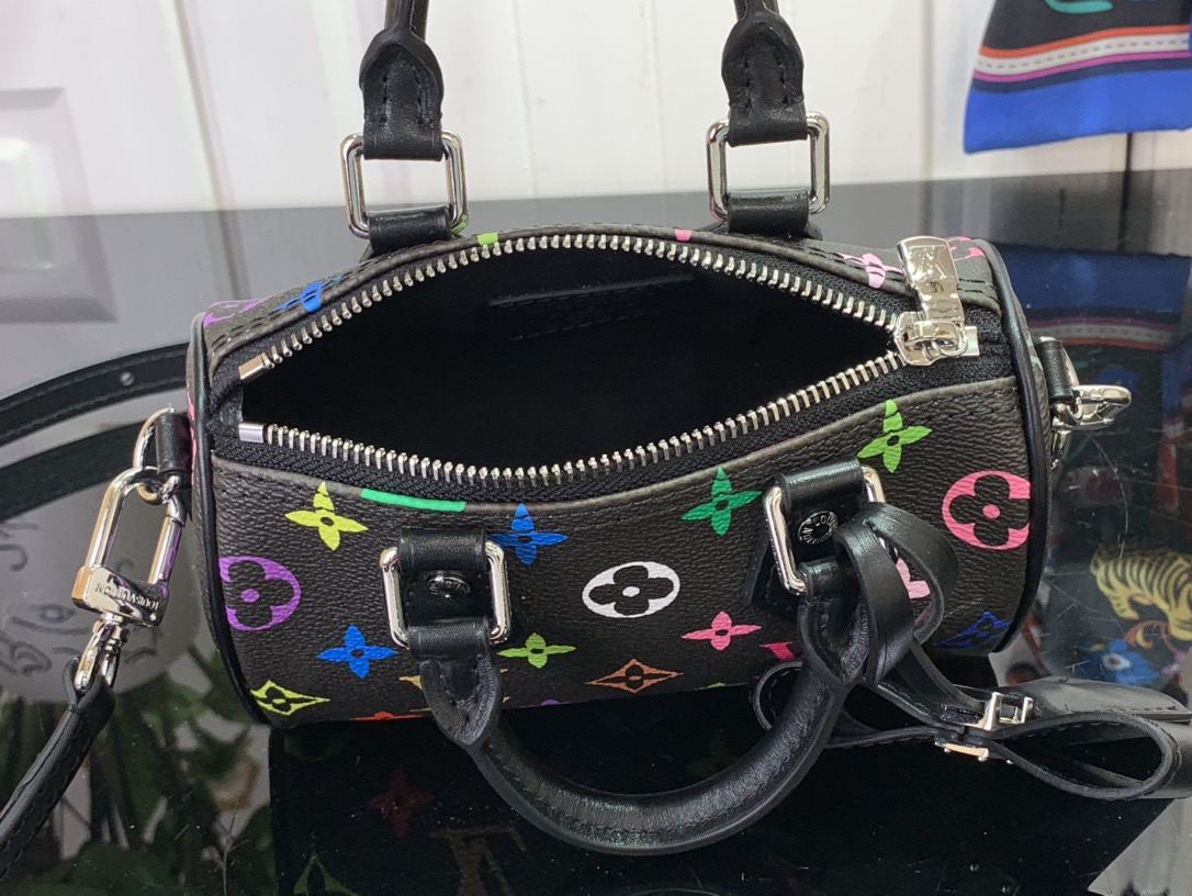 LV x TM NANO SPEEDY Handbag(Black)