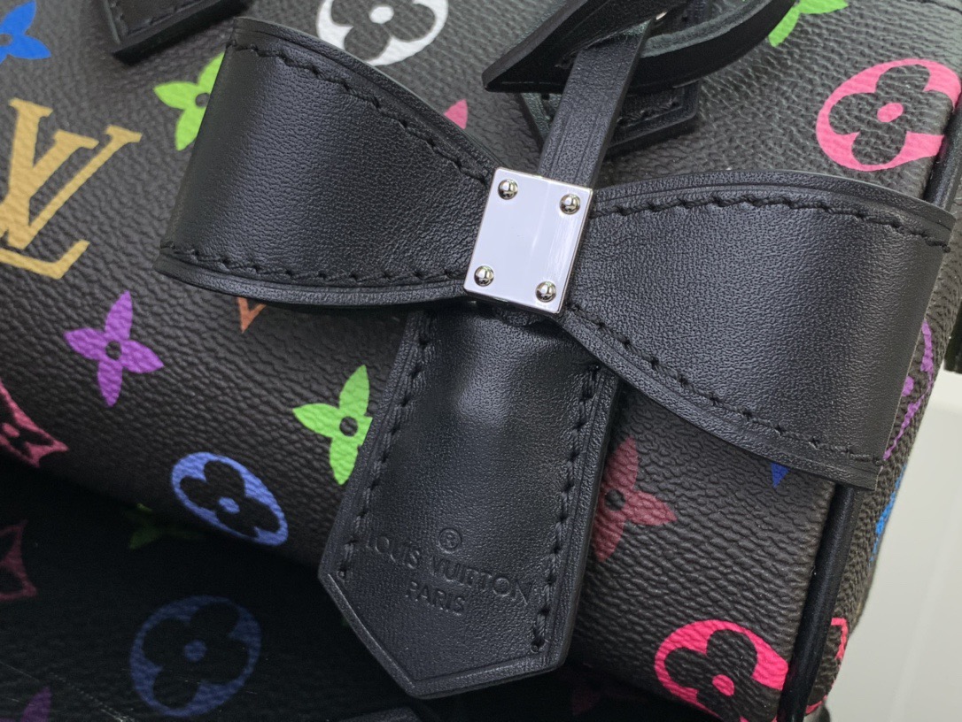 LV x TM NANO SPEEDY Handbag(Black)