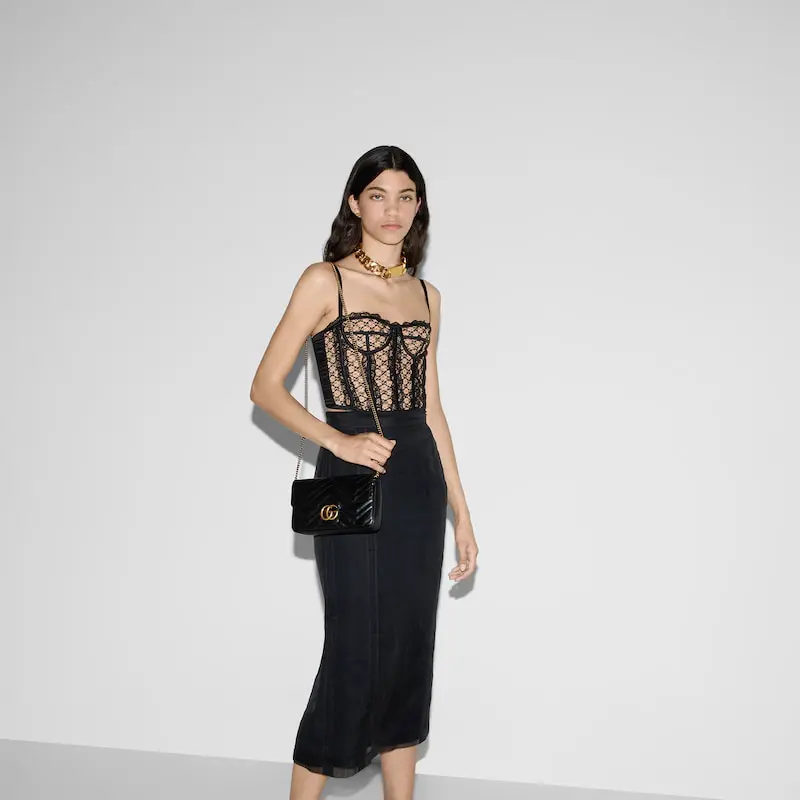 Gucci GG Marmont Mini Bag with Card Case