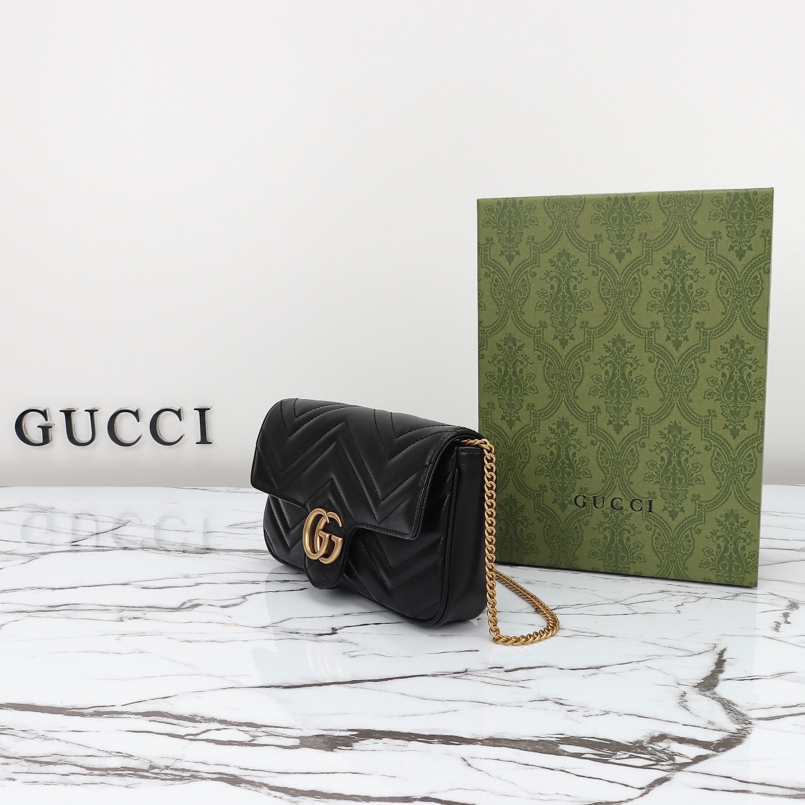 Gucci GG Marmont Mini Bag with Card Case
