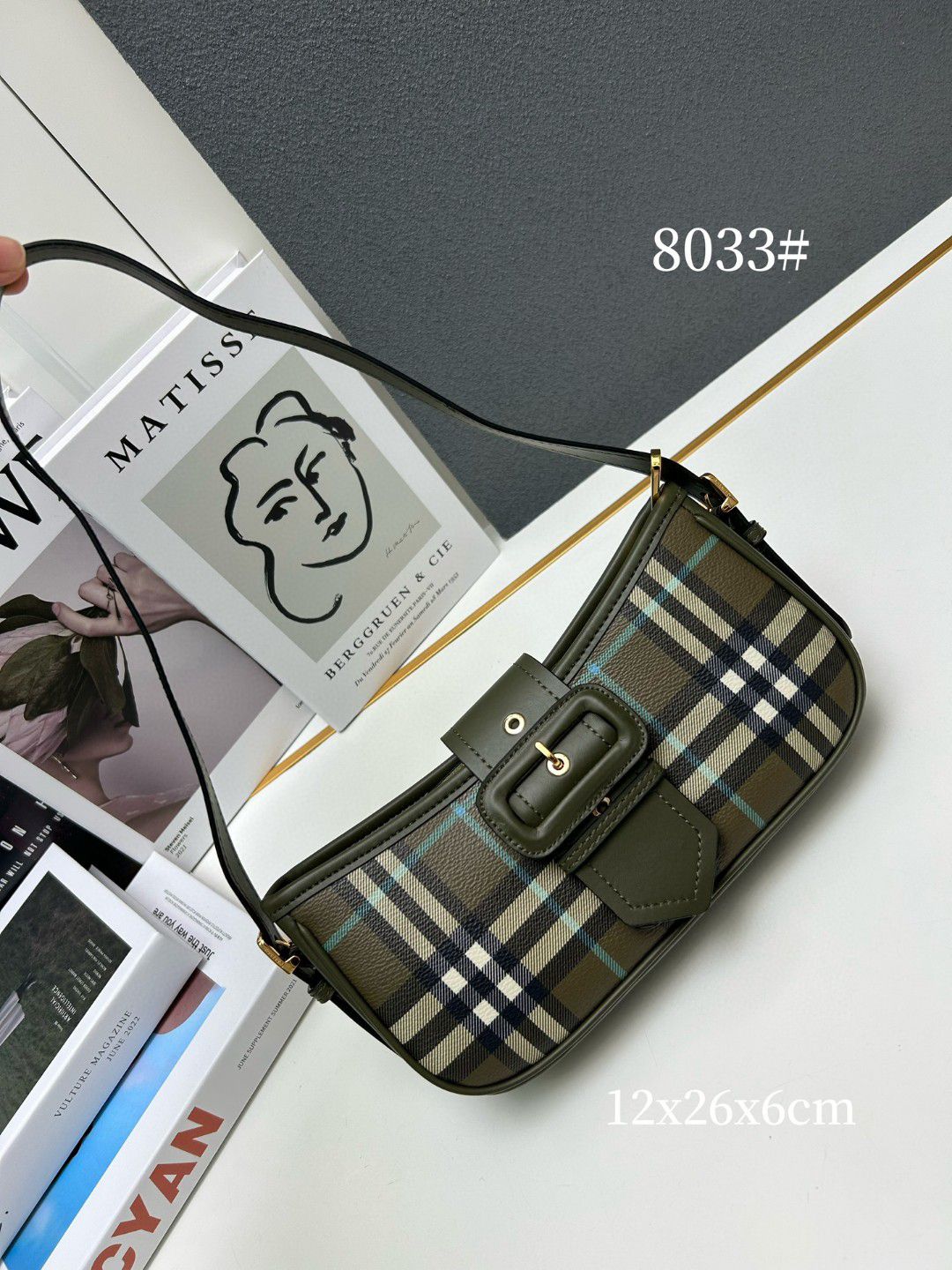 Burberry Check Sling Bag