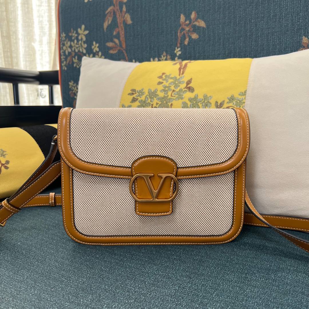 Valentino Garavani 9to5 Canvas Handbag
