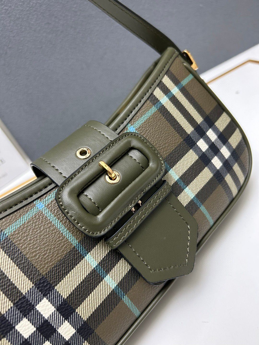 Burberry Check Sling Bag