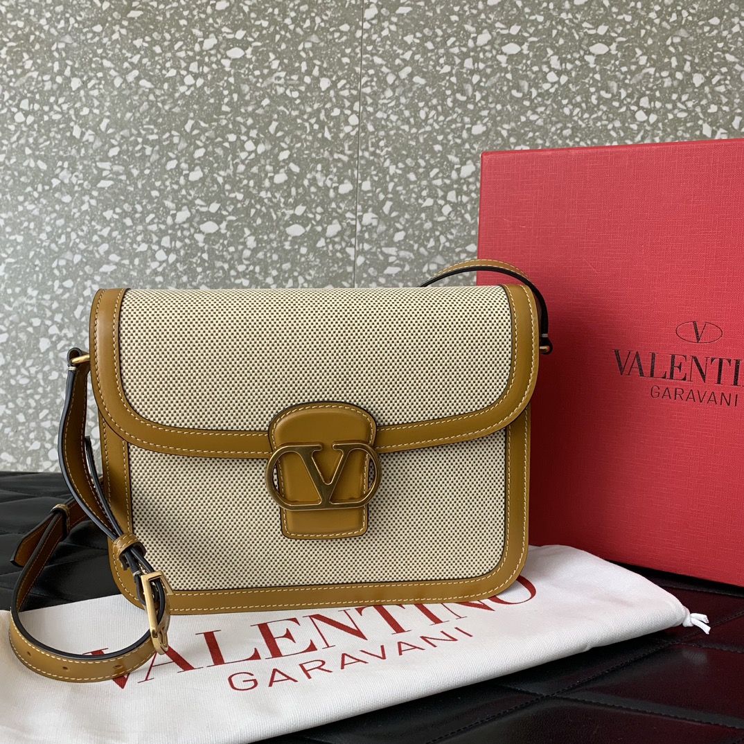 Valentino Garavani 9to5 Canvas Handbag