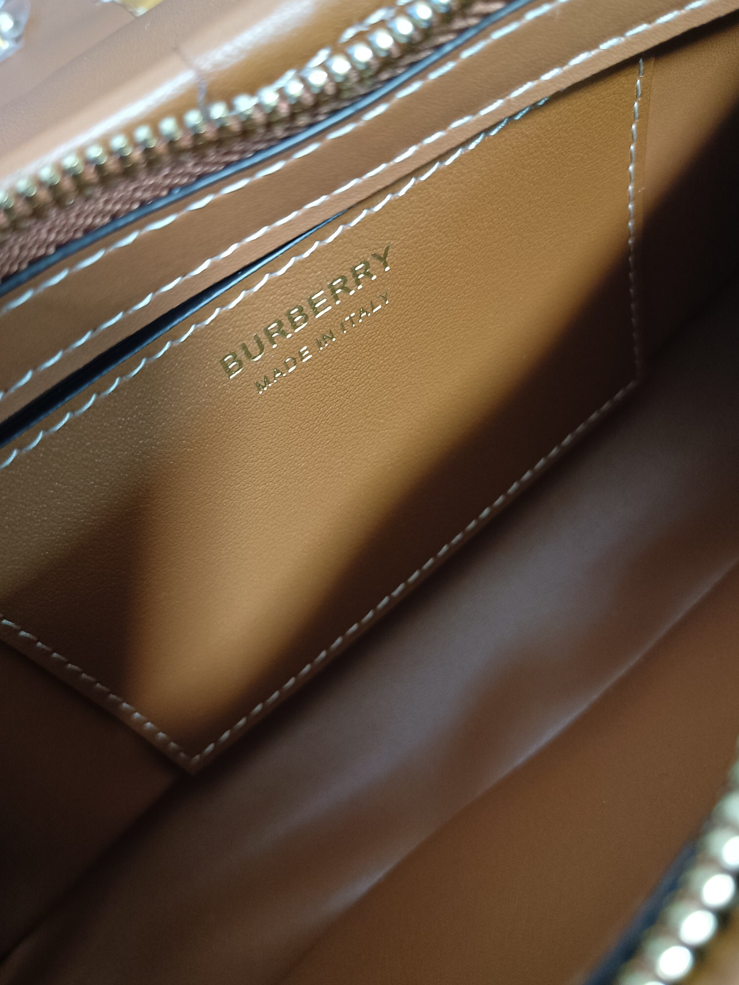 Burberry Check Sling Bag