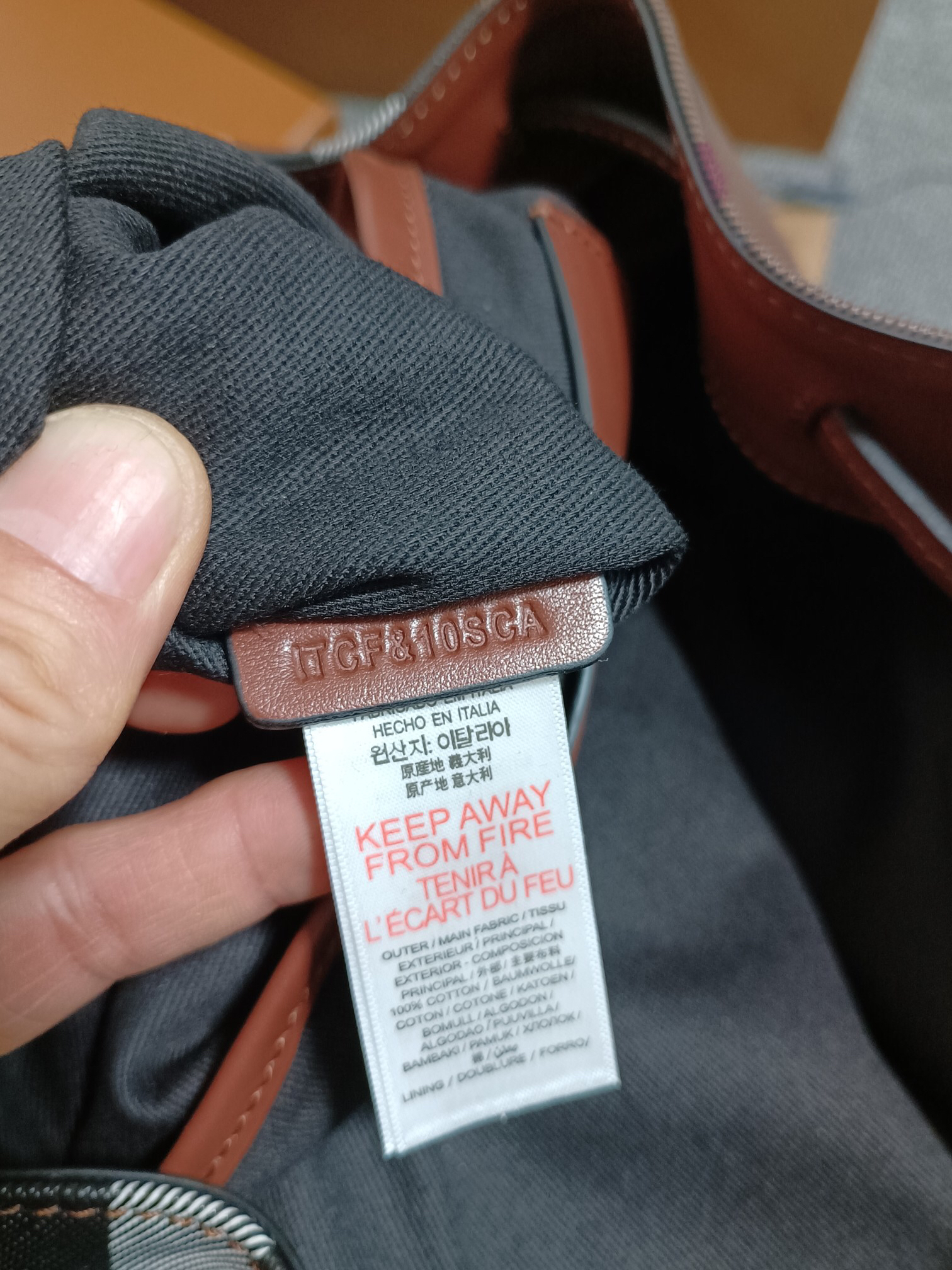 Burberry Plaid Backpack