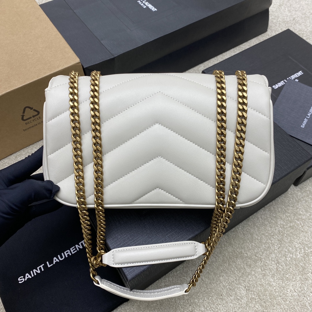 Saint Laurent Spring 2025 Early Collection Sheepskin Chain Bag