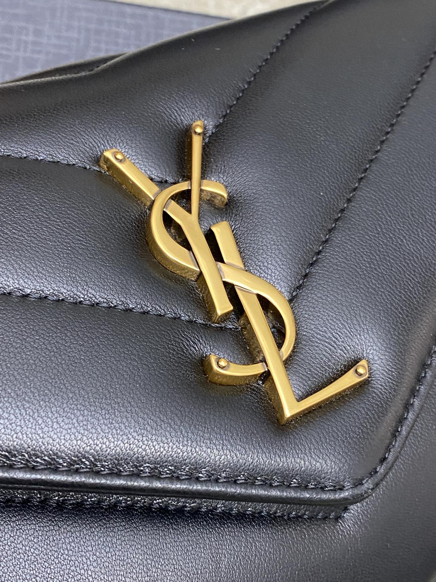 Saint Laurent Spring 2025 Early Collection Sheepskin Chain Bag