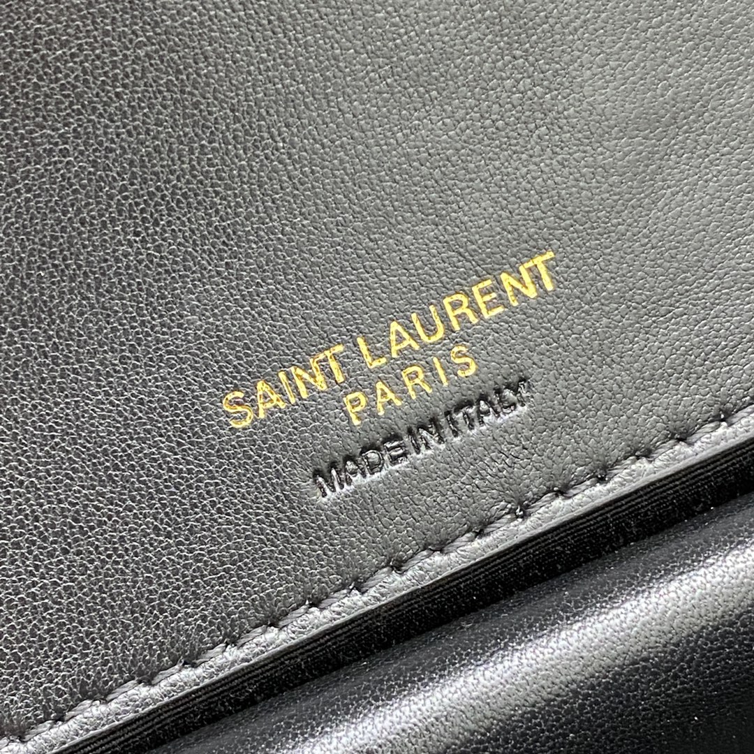 Saint Laurent Spring 2025 Early Collection Sheepskin Chain Bag