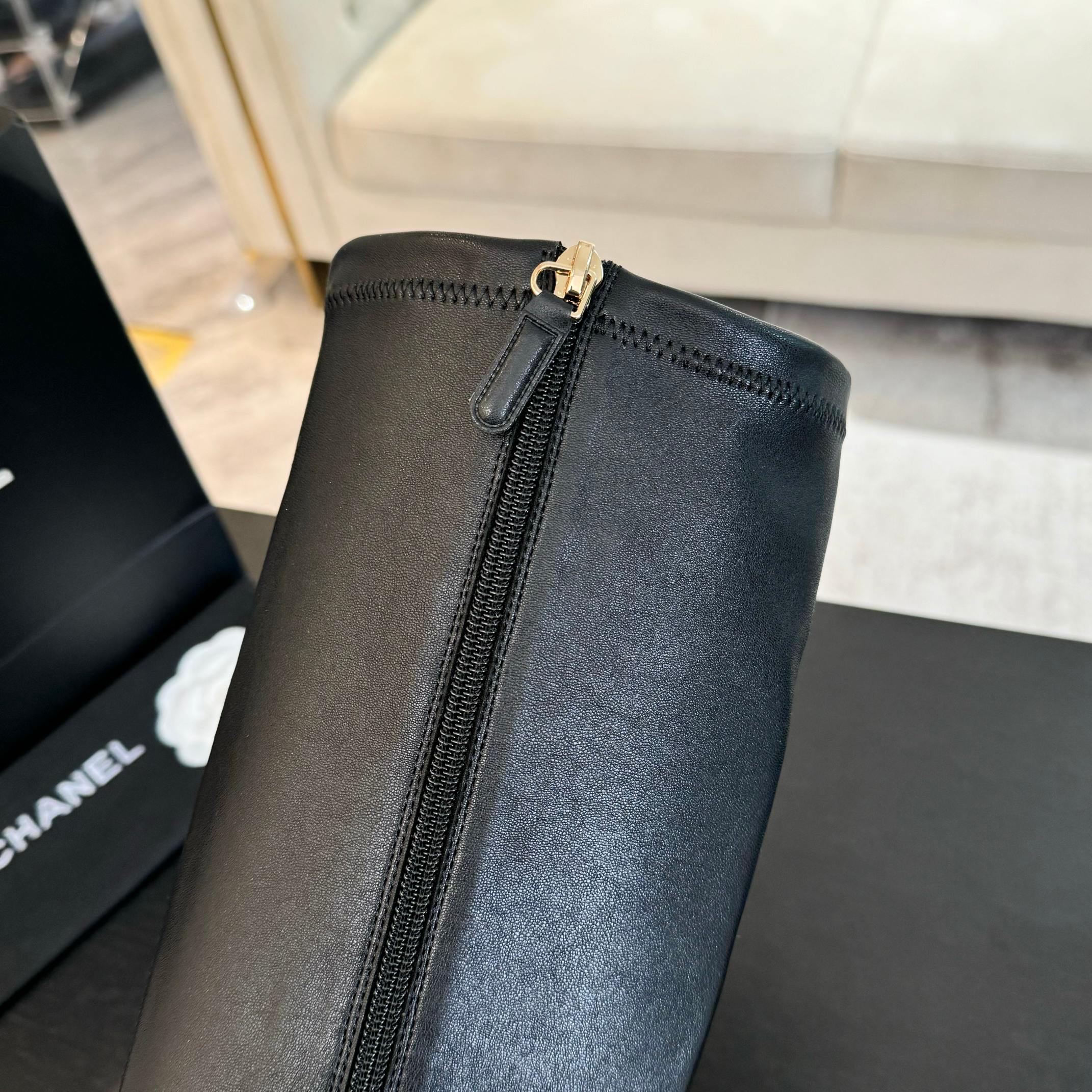 Chanel Autumn-Winter Elastic Boots