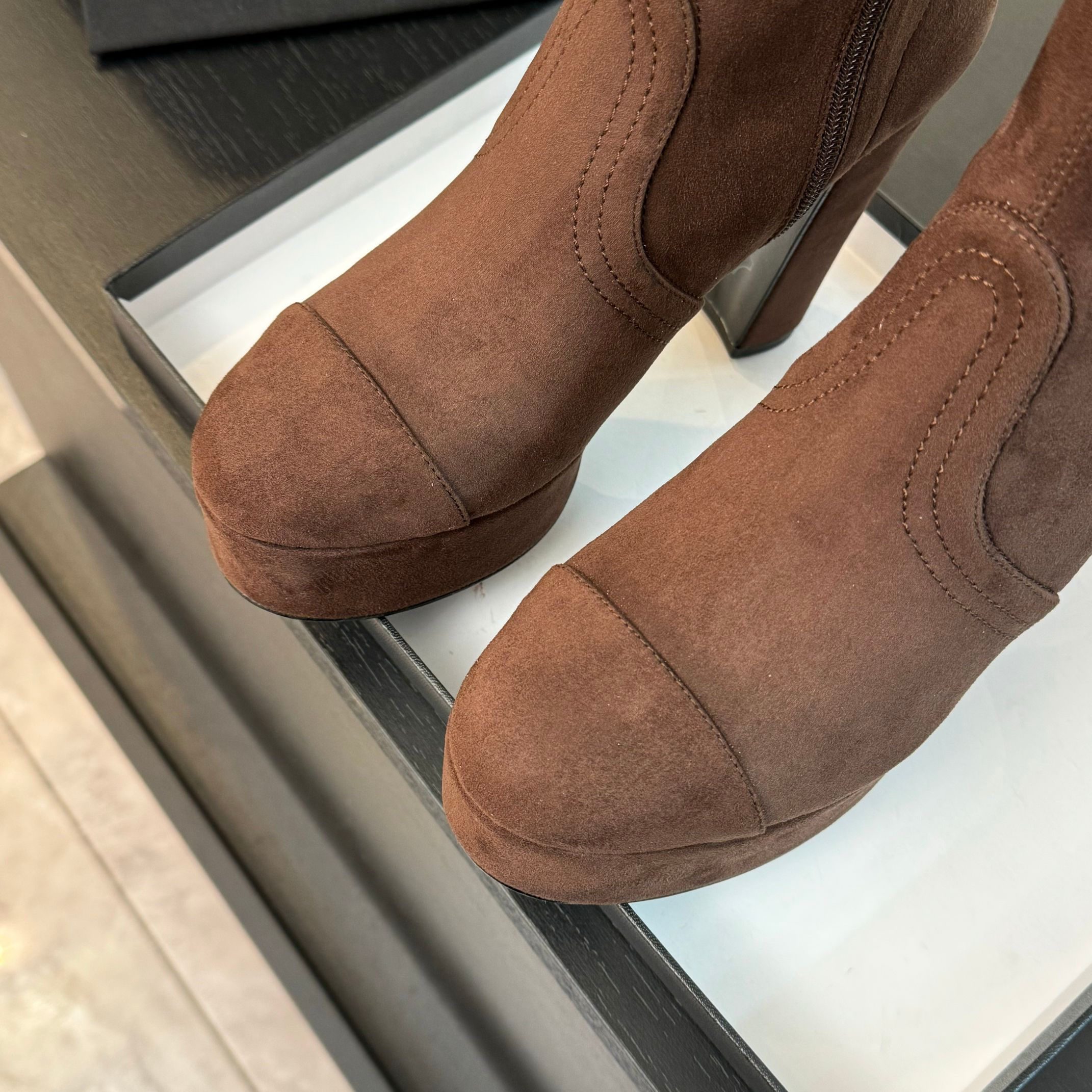 Chanel Autumn-Winter Elastic Boots