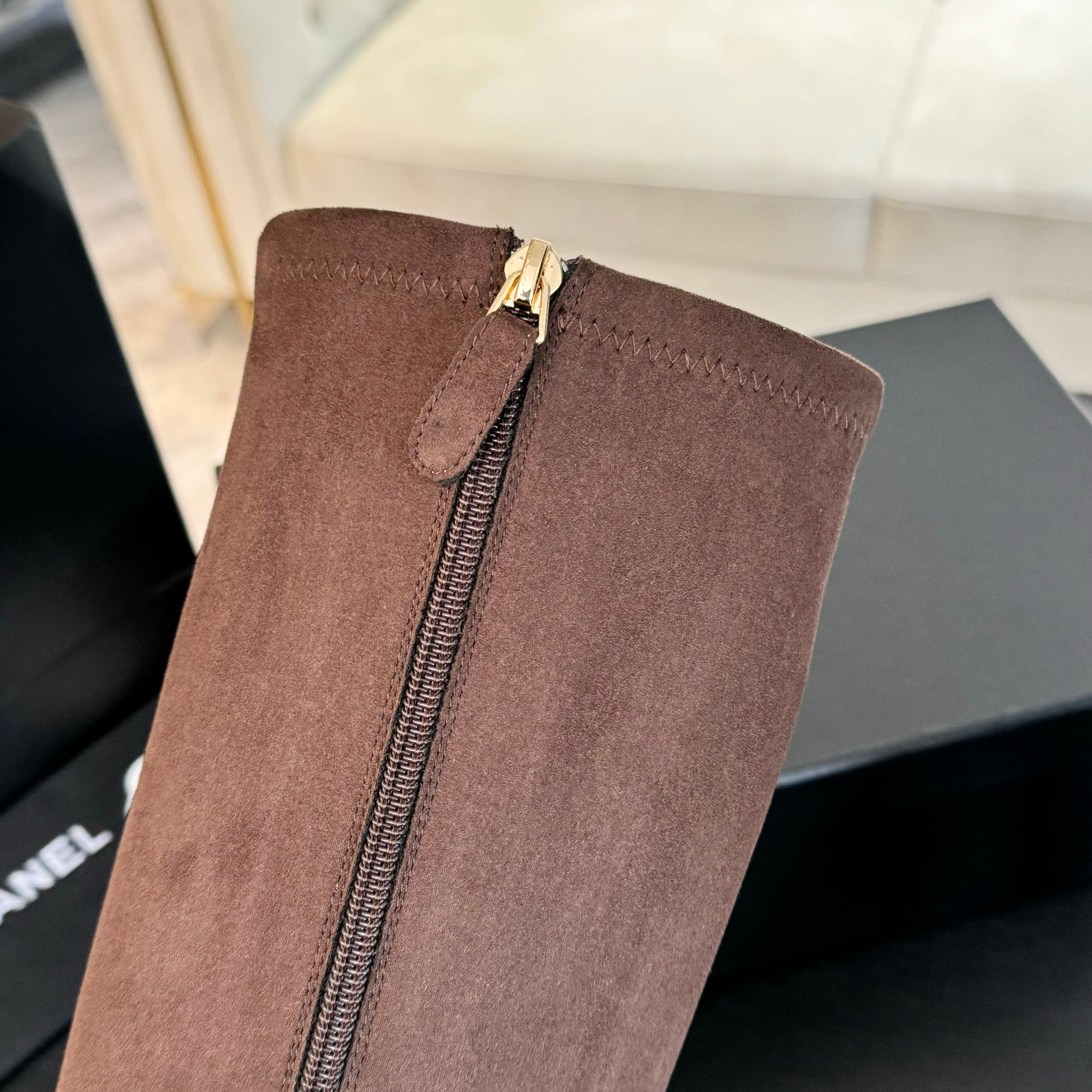 Chanel Autumn-Winter Elastic Boots