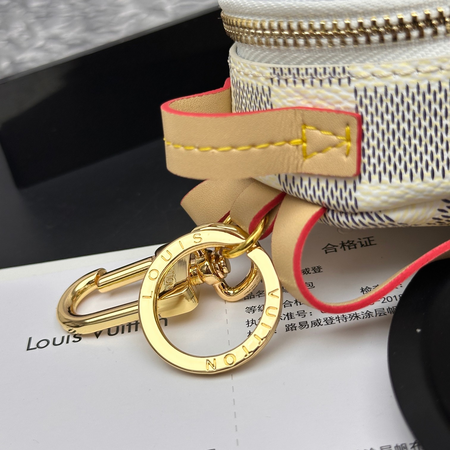 Louis Vuitton Mini Backpack with Keychain Hanger