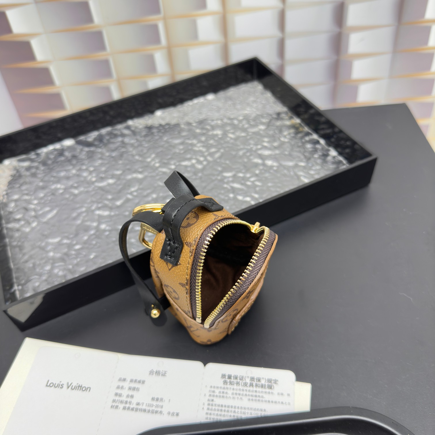 Louis Vuitton Mini Backpack with Keychain Hanger