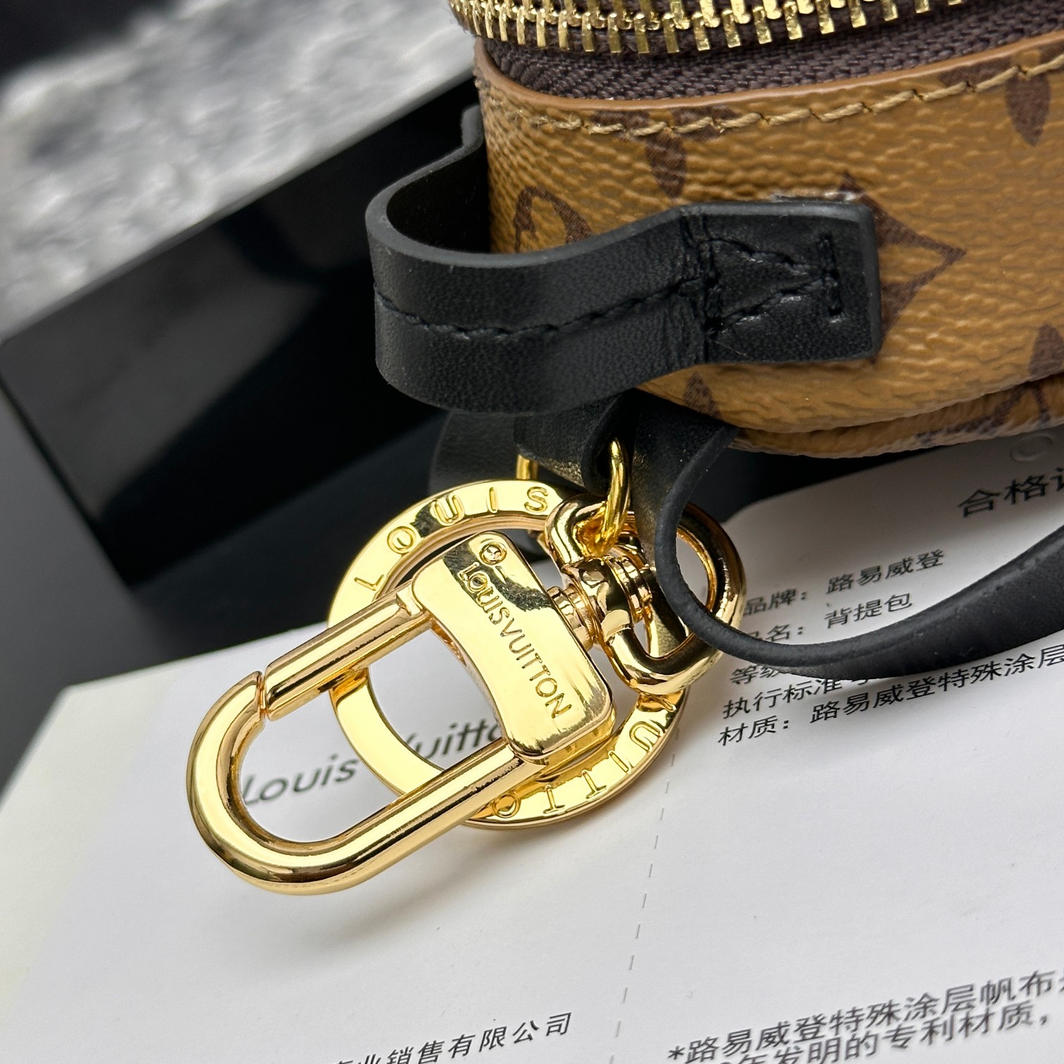 Louis Vuitton Mini Backpack with Keychain Hanger