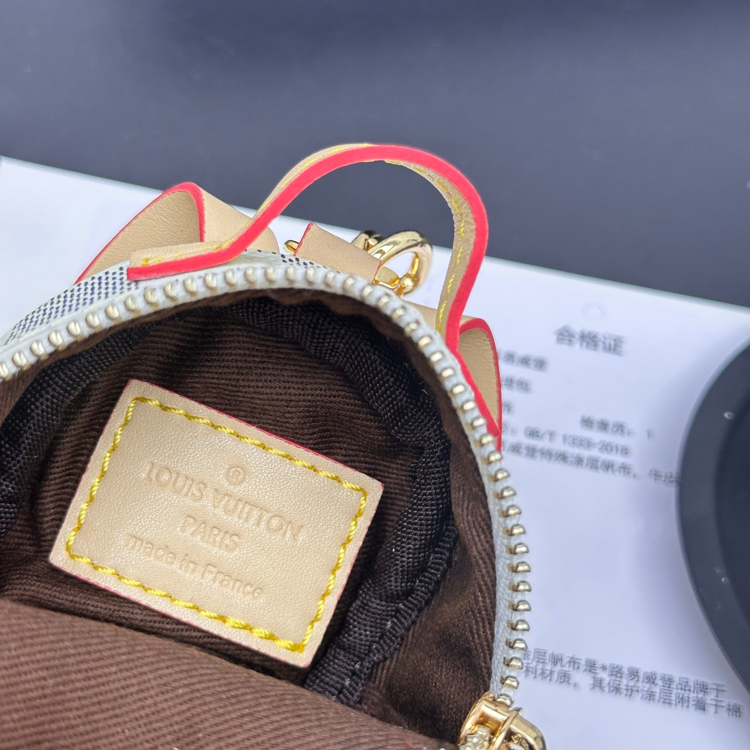 Louis Vuitton Mini Backpack with Keychain Hanger