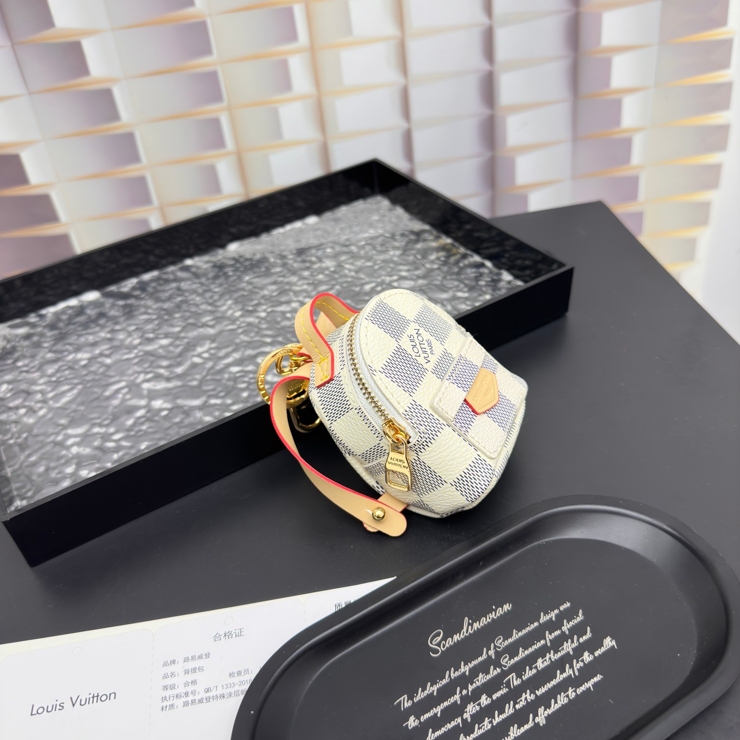 Louis Vuitton Mini Backpack with Keychain Hanger