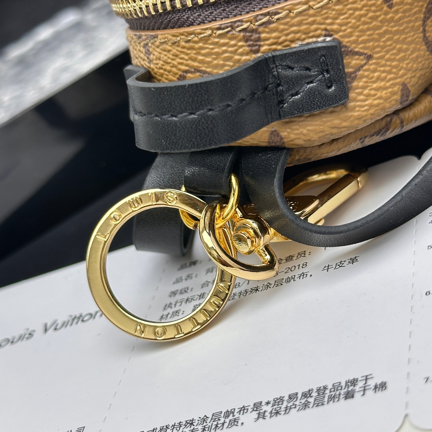 Louis Vuitton Mini Backpack with Keychain Hanger