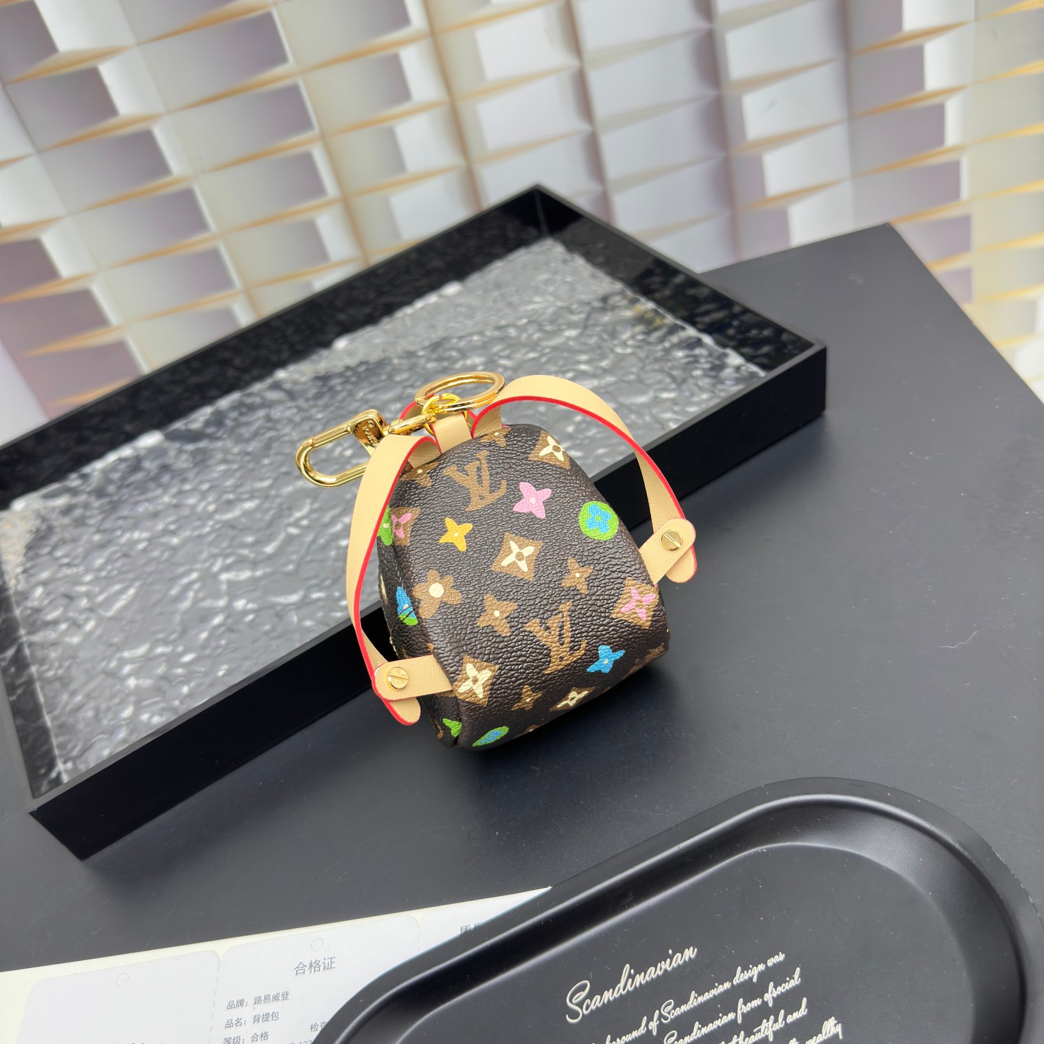 Louis Vuitton Mini Backpack with Keychain Hanger