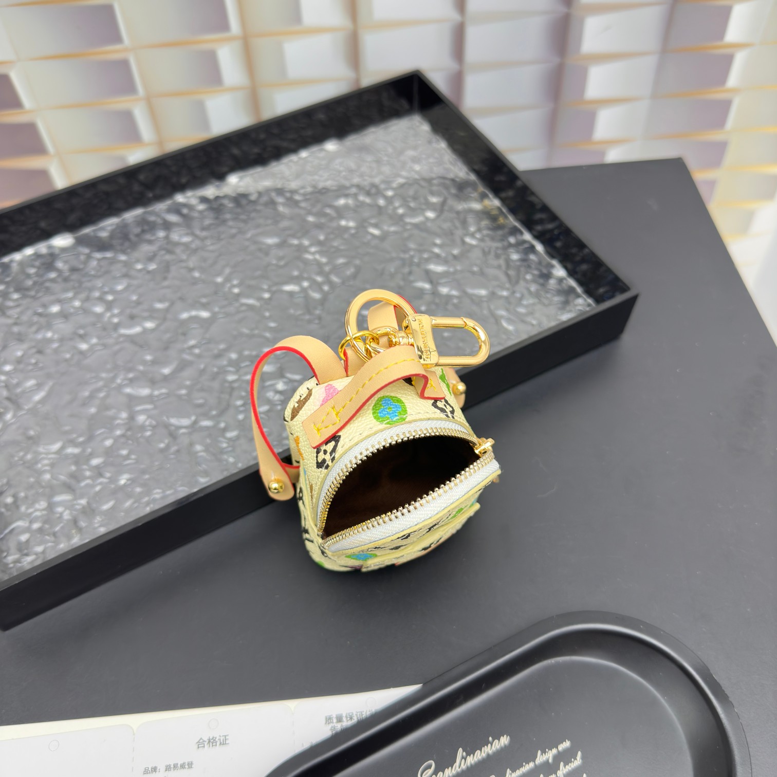 Louis Vuitton Mini Backpack with Keychain Hanger