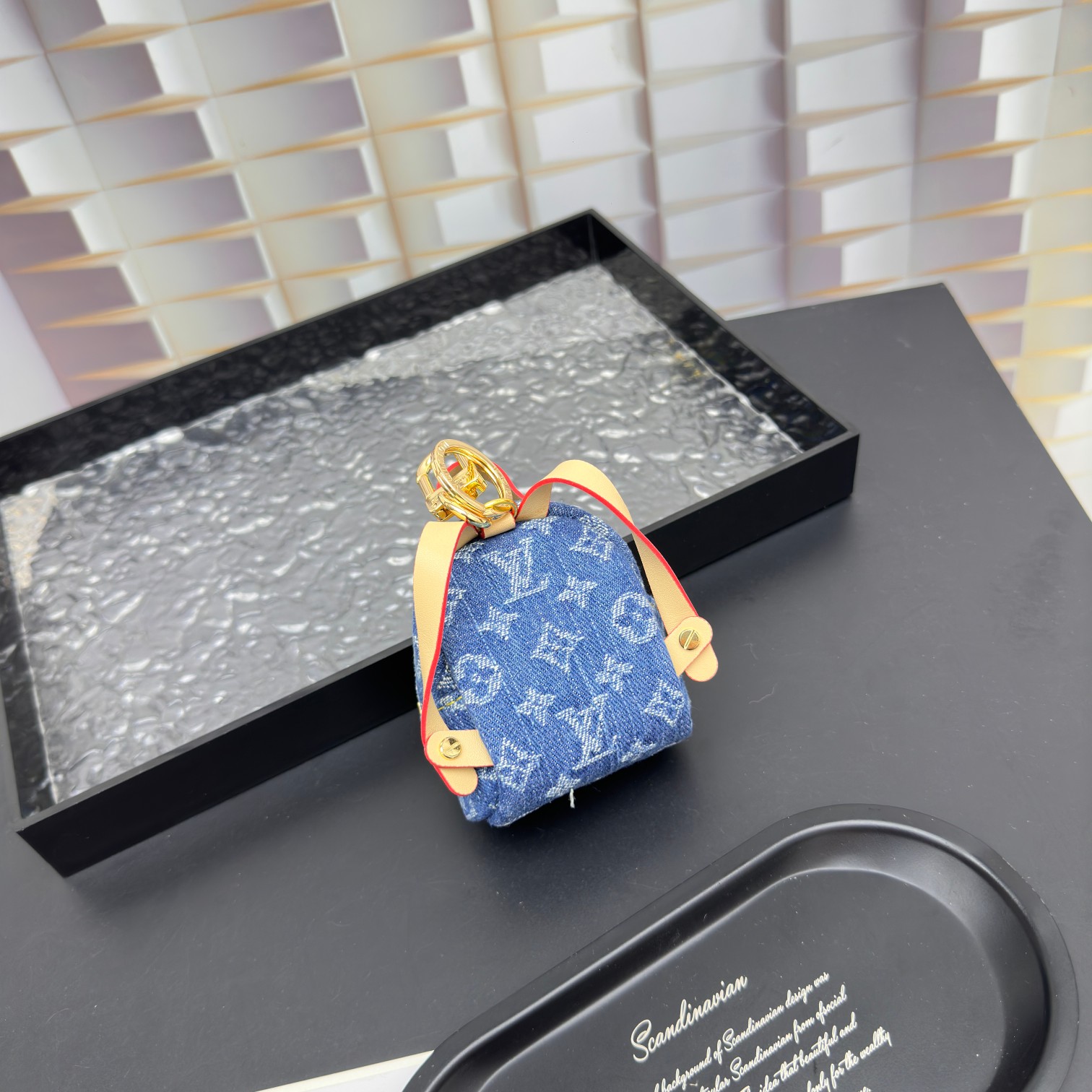 Louis Vuitton Mini Backpack with Keychain Hanger