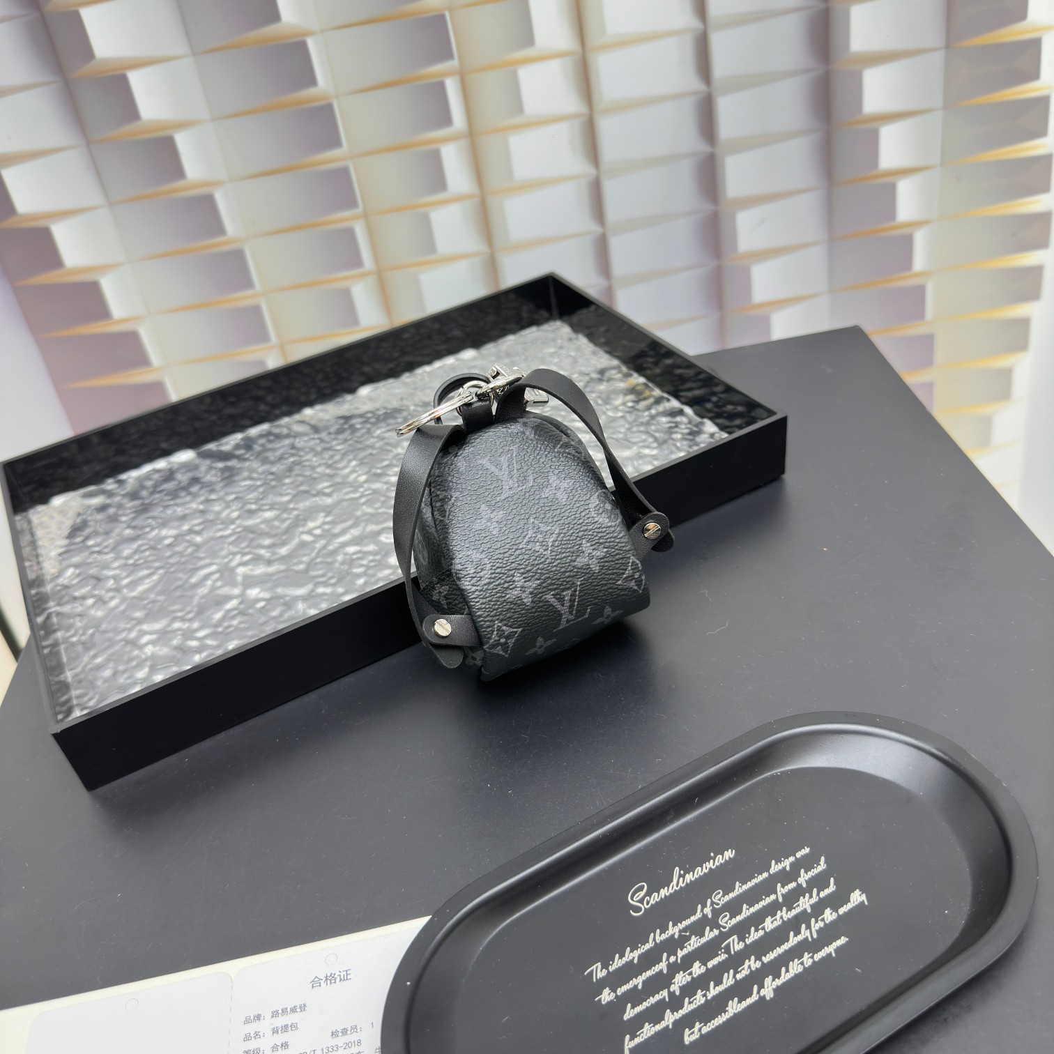 Louis Vuitton Mini Backpack with Keychain Hanger