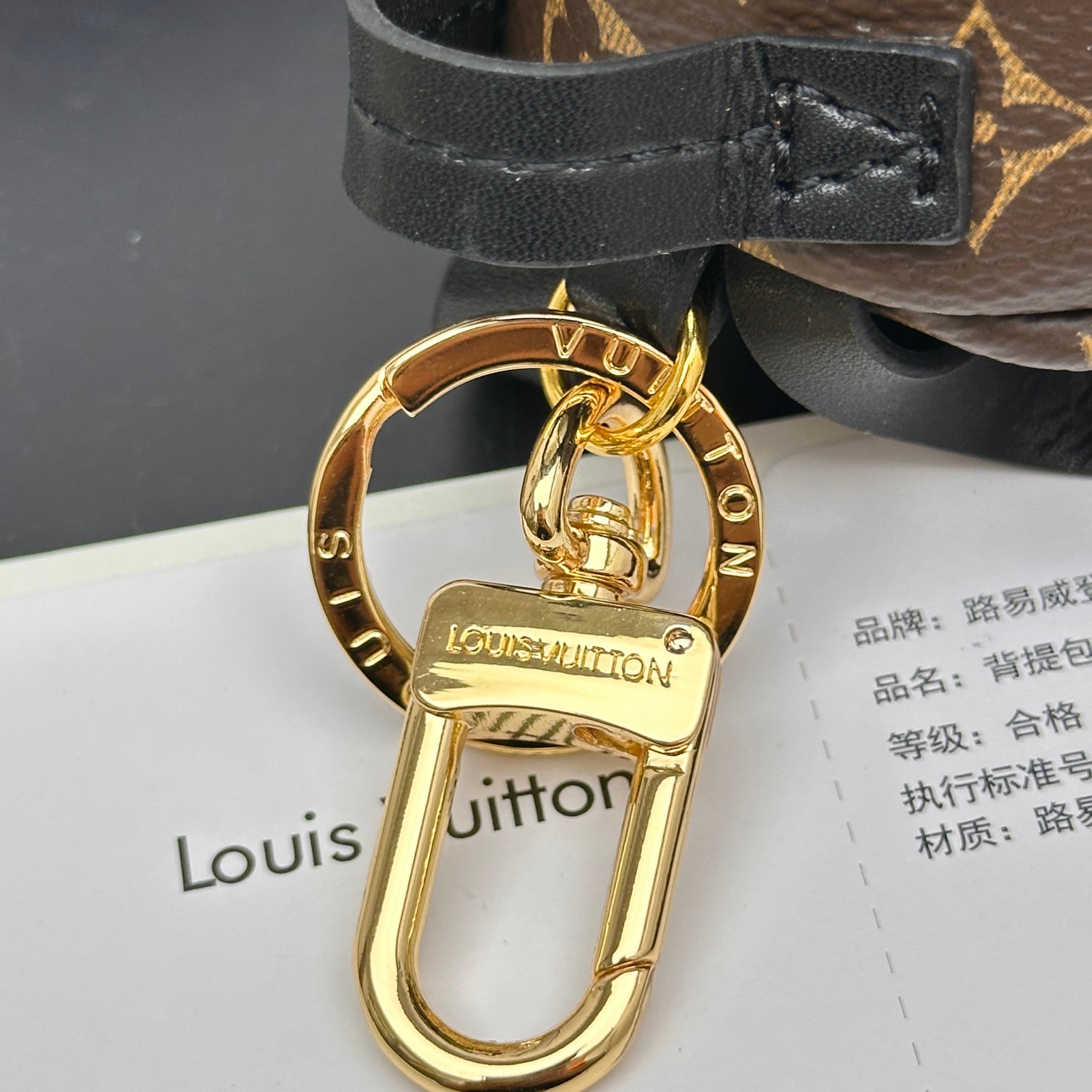 Louis Vuitton Mini Backpack with Keychain Hanger