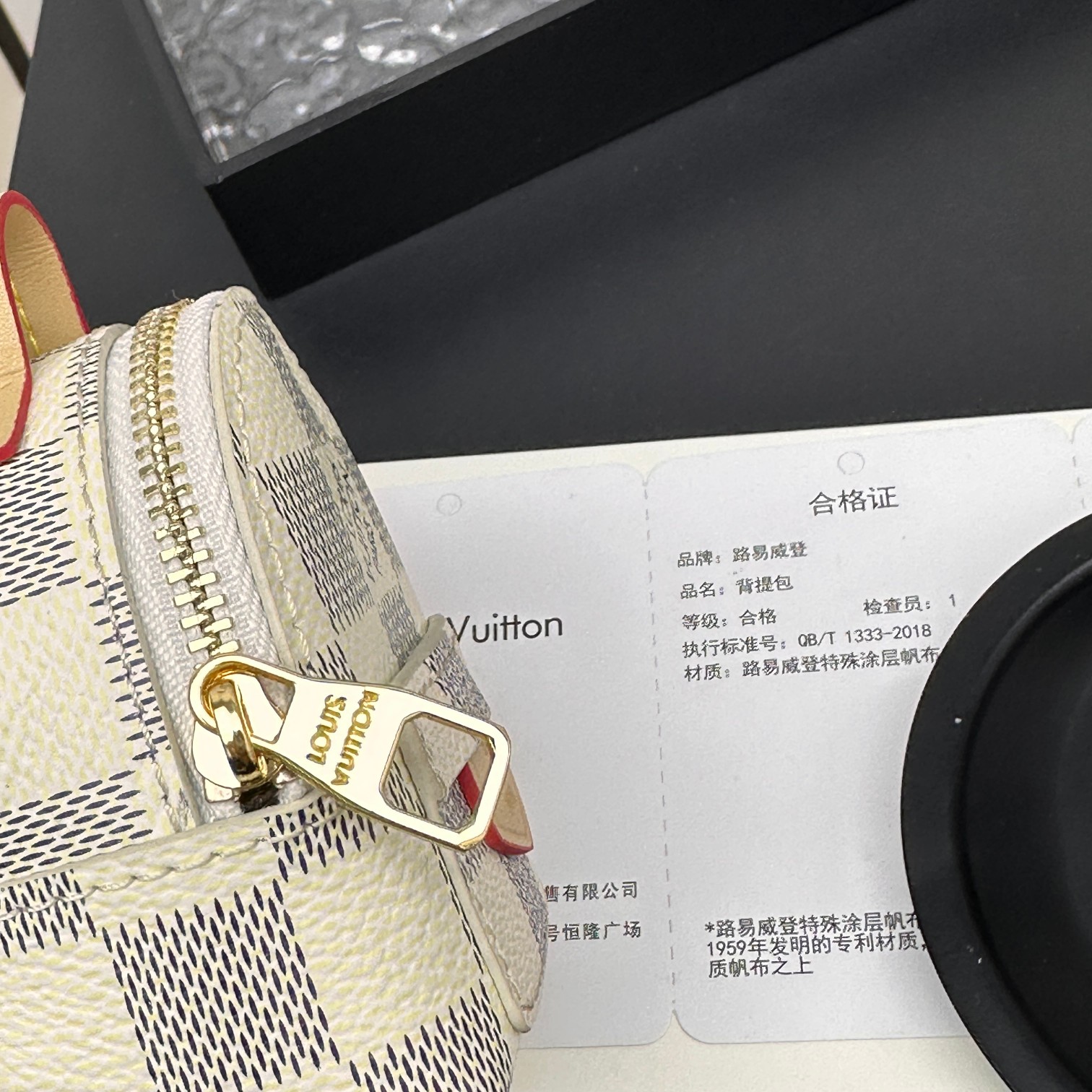 Louis Vuitton Mini Backpack with Keychain Hanger