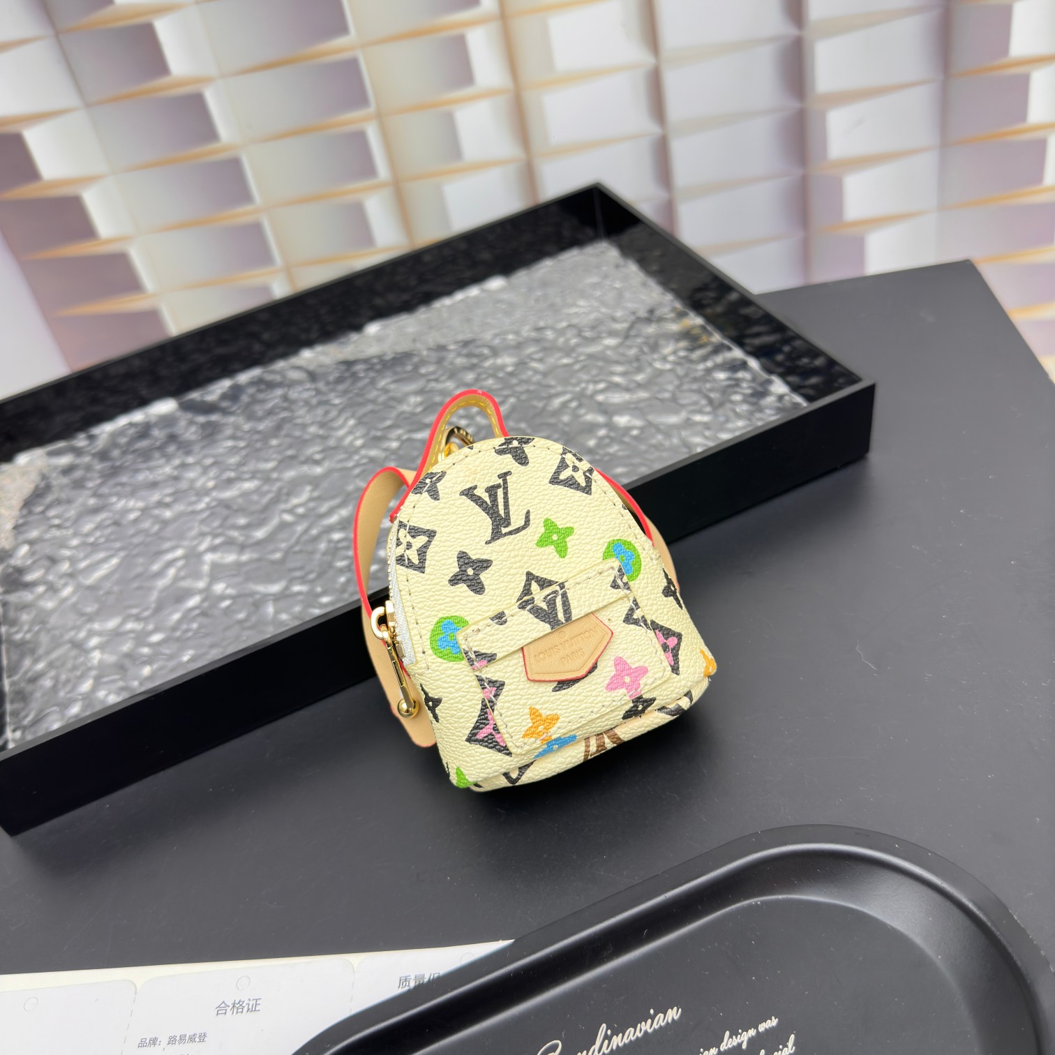 Louis Vuitton Mini Backpack with Keychain Hanger