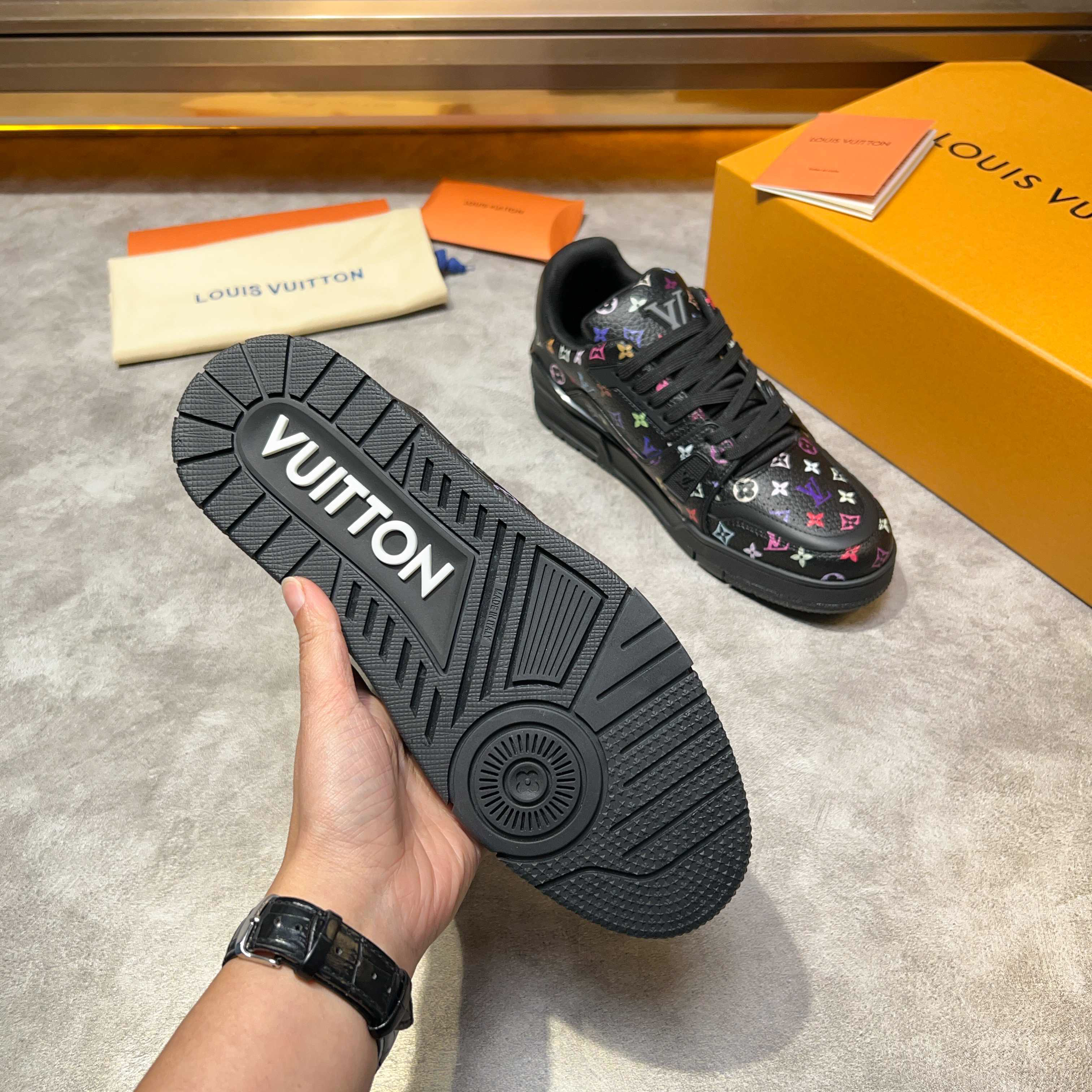 LV x TM LV TRAINER Sneakers