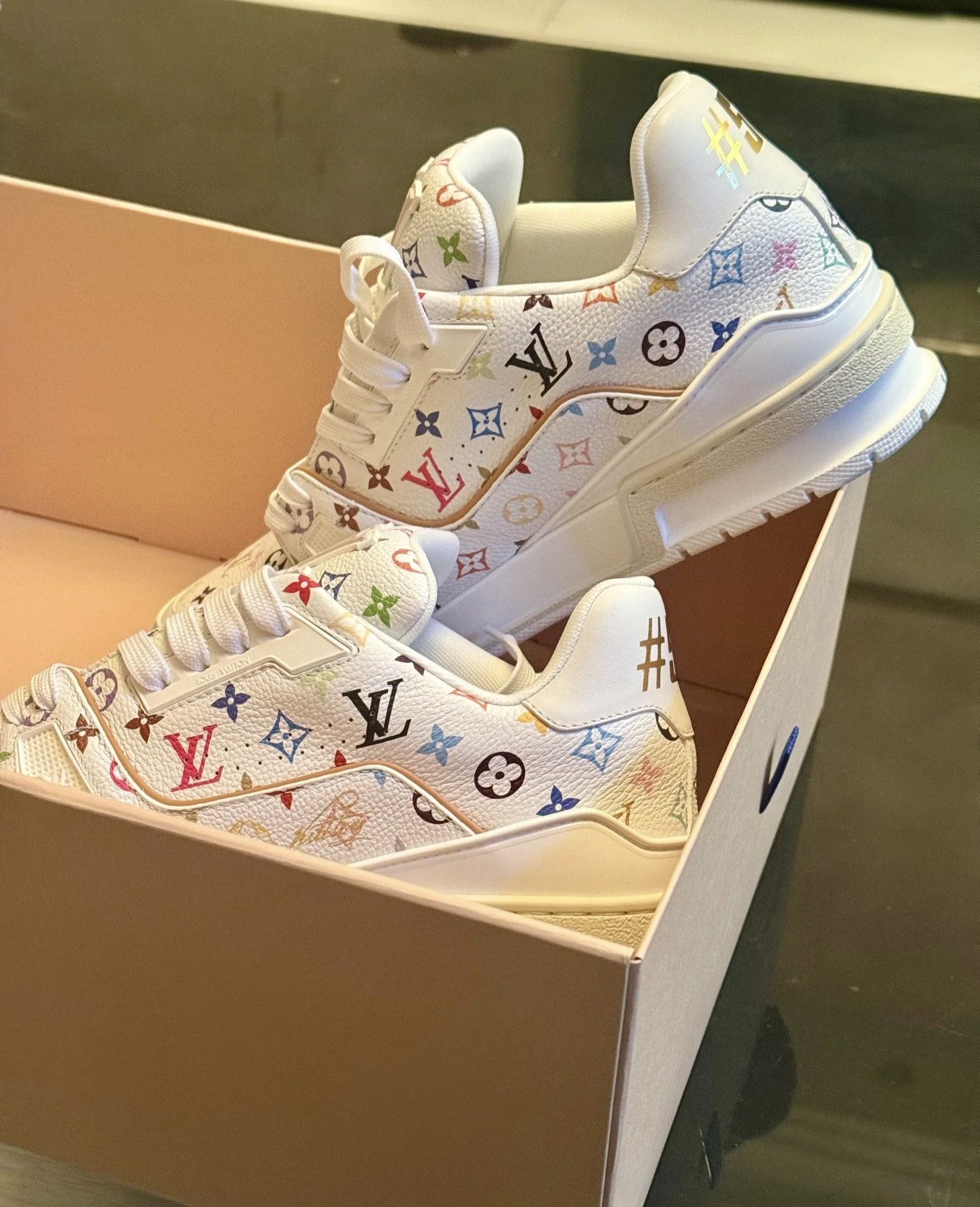 LV x TM LV TRAINER Sneakers