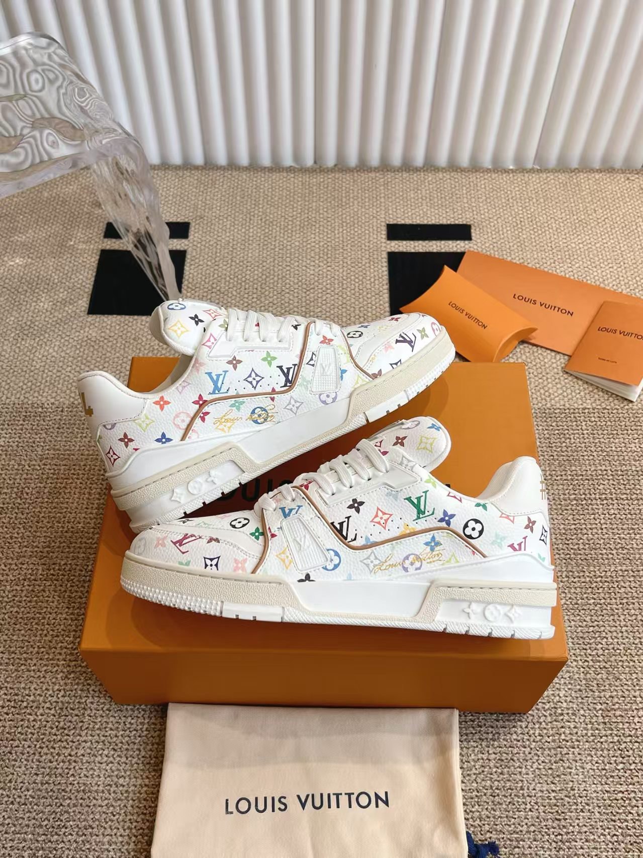 LV x TM LV TRAINER Sneakers