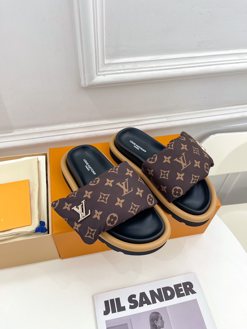 Louis Vuitton LV Down-Filled Slippers