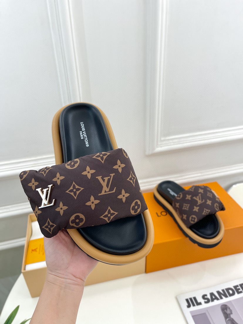 Louis Vuitton LV Down-Filled Slippers