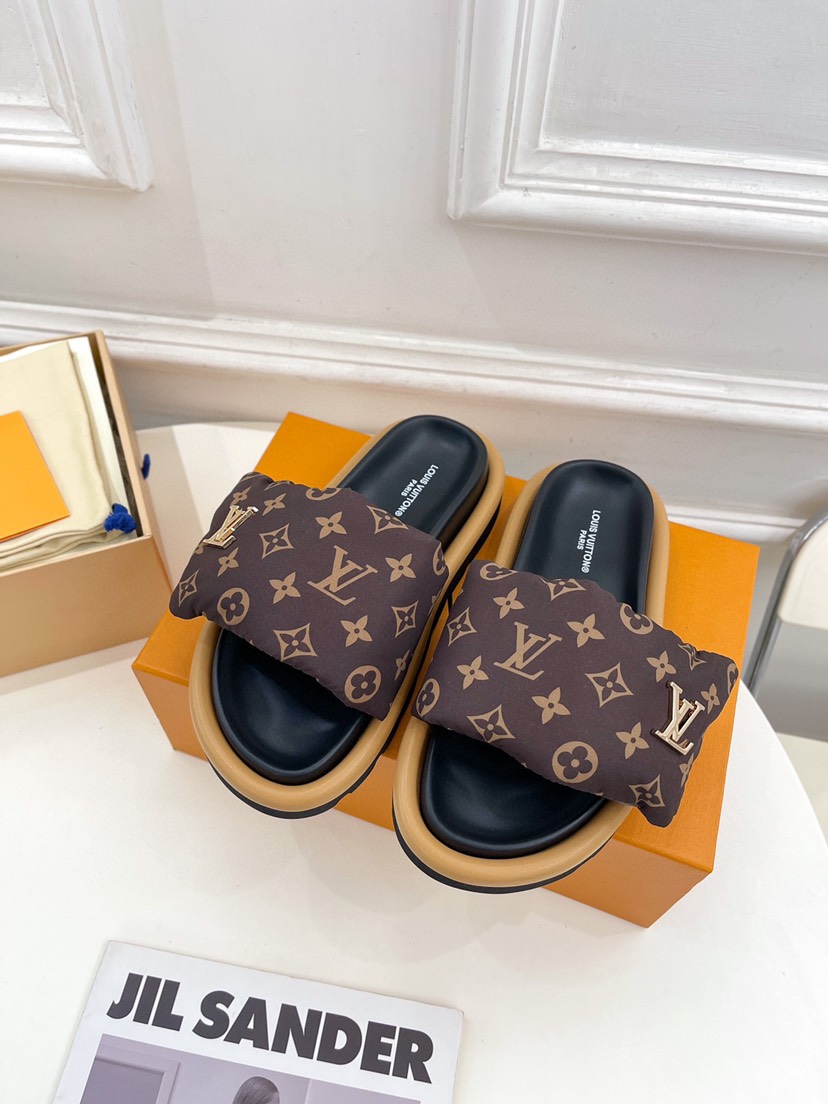 Louis Vuitton LV Down-Filled Slippers