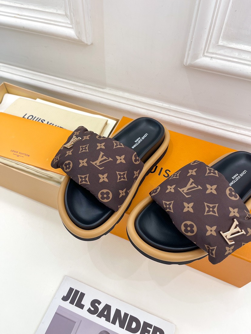 Louis Vuitton LV Down-Filled Slippers