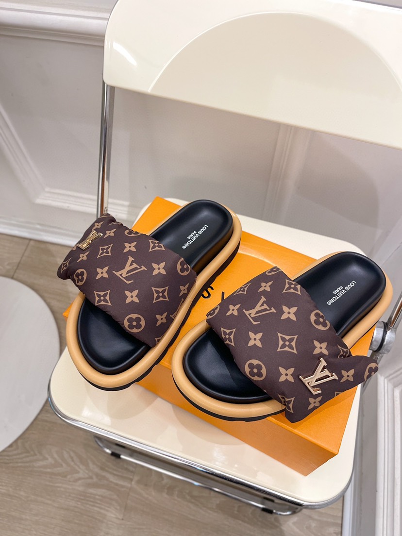 Louis Vuitton LV Down-Filled Slippers
