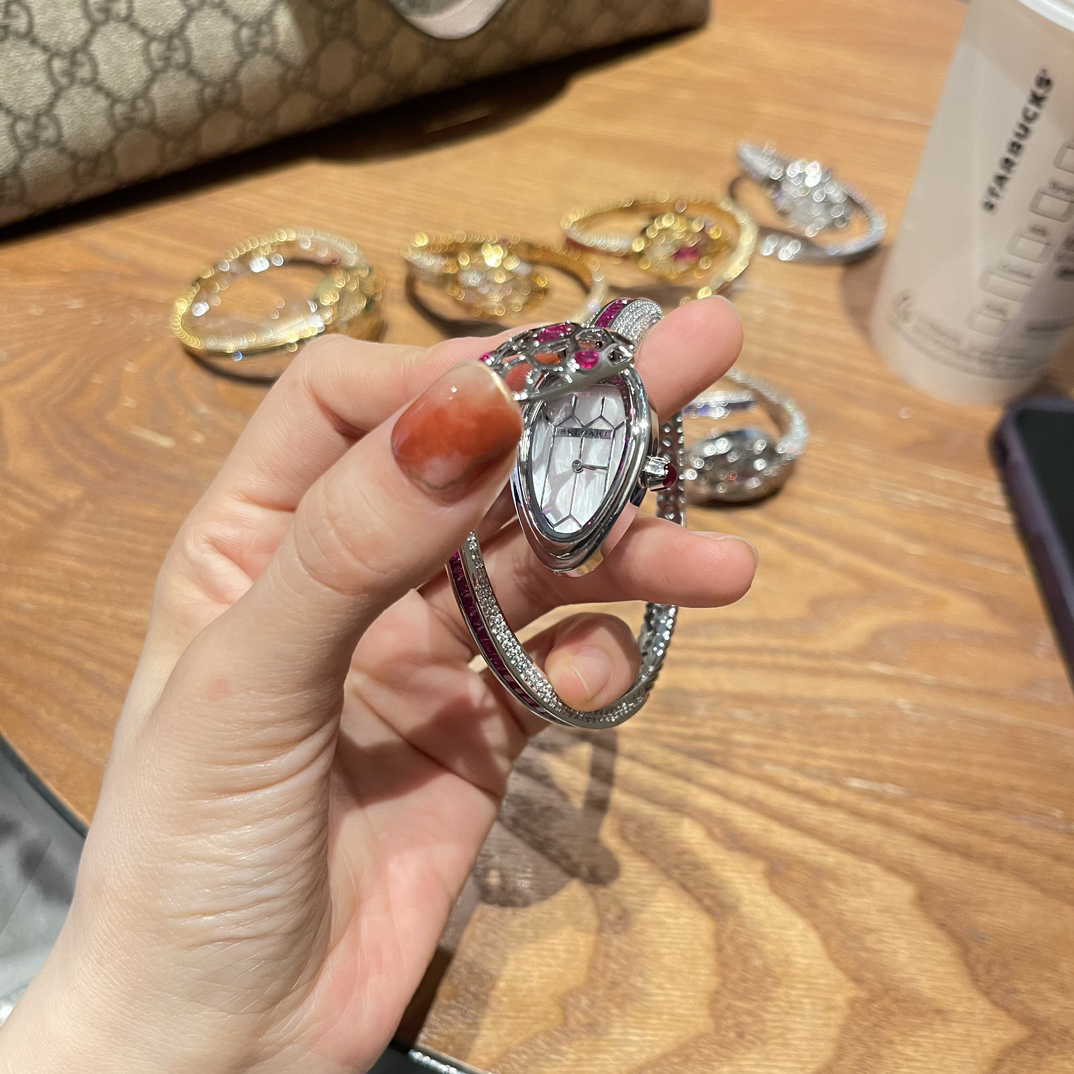 Bulgari Serpenti Misteriosi Snake Bracelet Watch