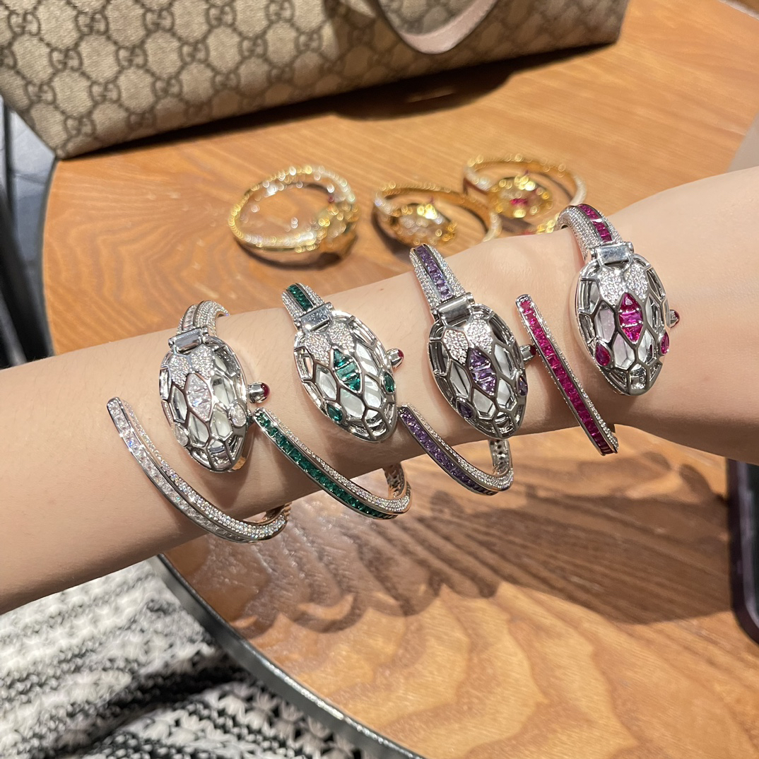 Bulgari Serpenti Misteriosi Snake Bracelet Watch