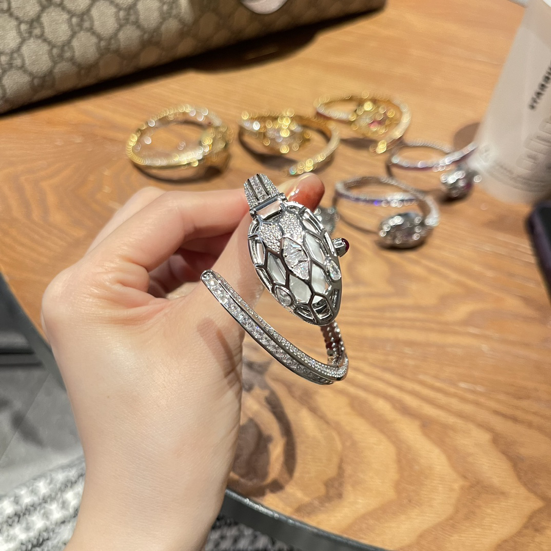 Bulgari Serpenti Misteriosi Snake Bracelet Watch