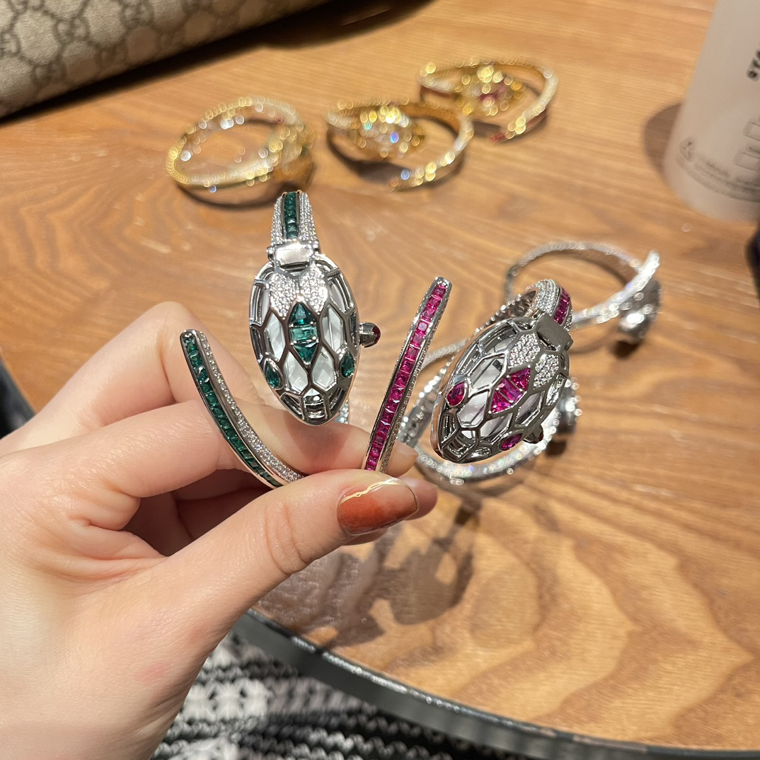 Bulgari Serpenti Misteriosi Snake Bracelet Watch