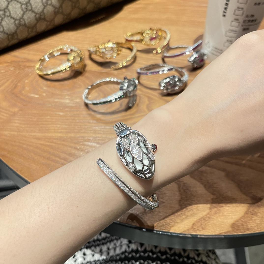 Bulgari Serpenti Misteriosi Snake Bracelet Watch