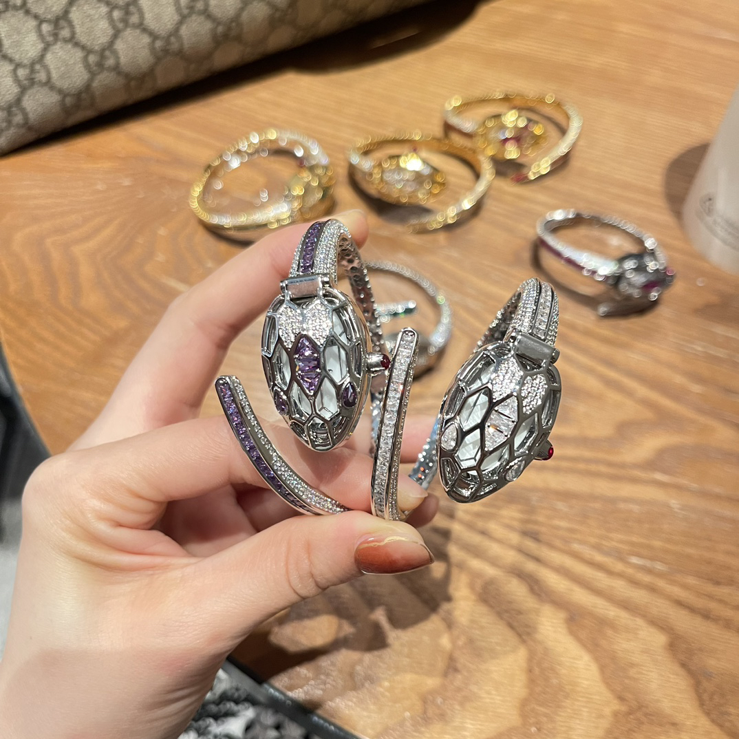 Bulgari Serpenti Misteriosi Snake Bracelet Watch