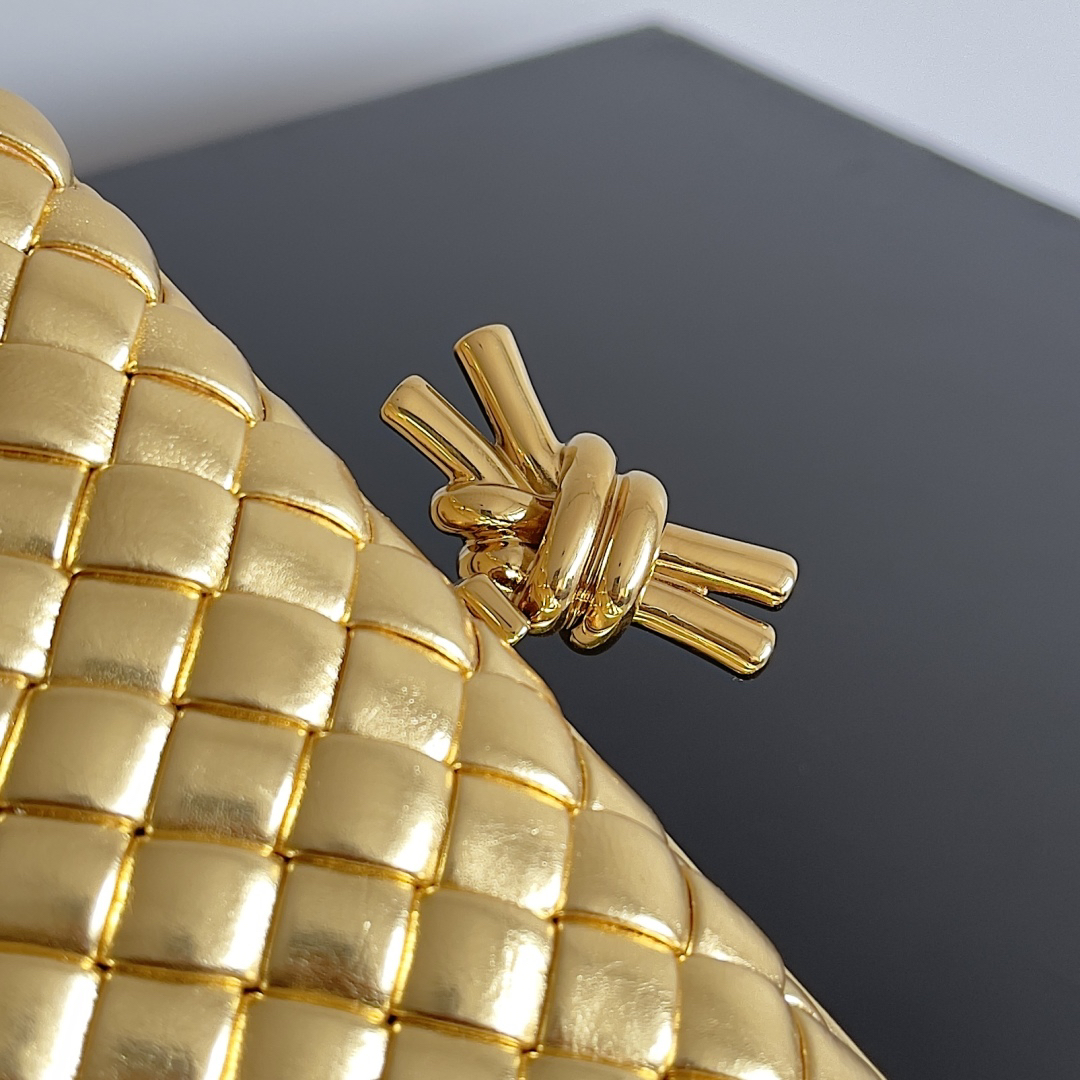 Bottega Veneta Woven Leather Evening Bag